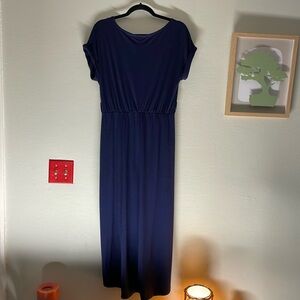 Idarton short sleeve scoop neck maxi M